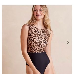 Summersalt The Surf leopard swimsuit